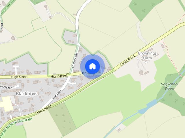 House for rent in Blackboys, Wealden
