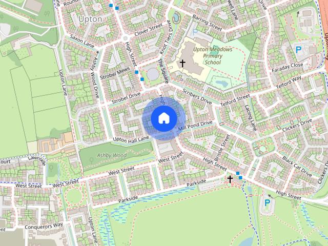 House for rent in Northampton, Pineham Village