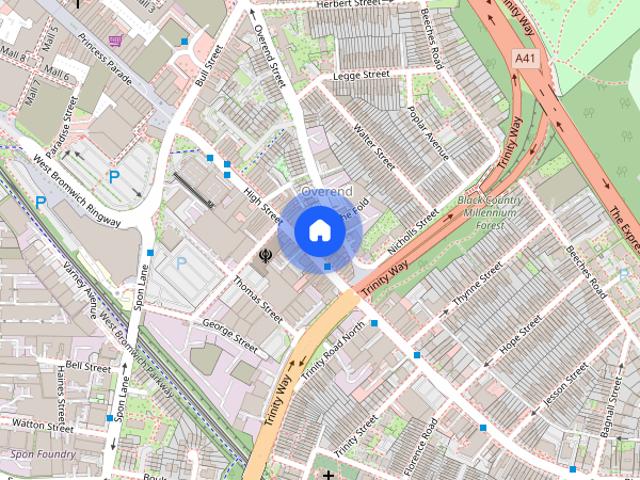 Apartment for rent in Mayer's Green, West Bromwich