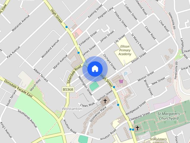 Apartment for rent in Wolstanton, Butterton