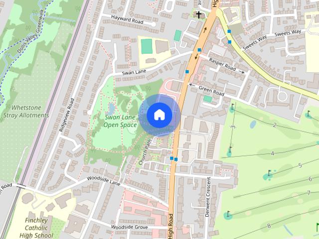 House for rent in Whetstone, Greater London