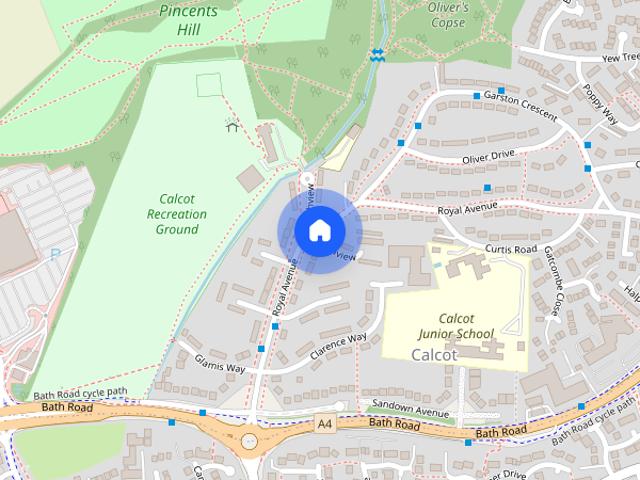 House for rent in Calcot, West Berkshire