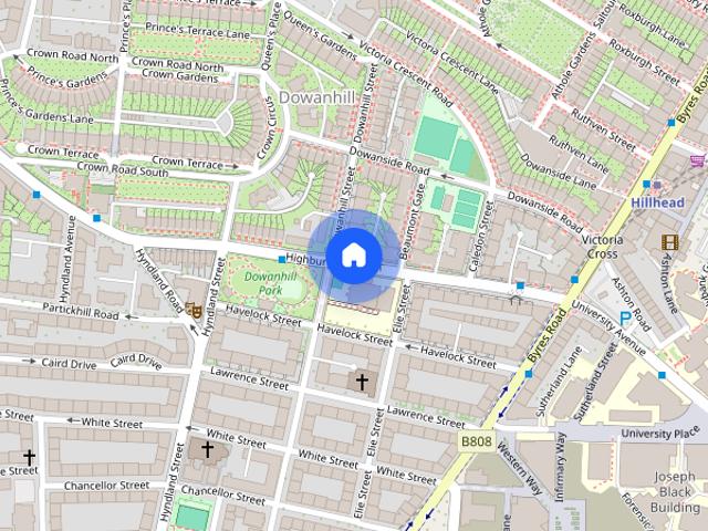 Apartment for rent in Dowanhill, Scotland
