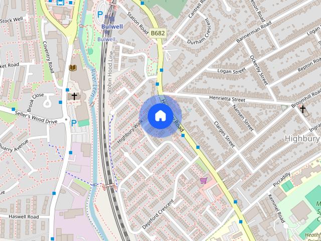 Apartment for rent in Bulwell, City of Nottingham
