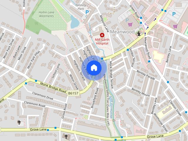 House for rent in Meanwood, Leeds