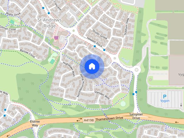 House for rent in St Andrews Ridge, Abbey Mead