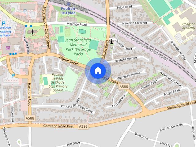 Apartment for rent in Oldfield Carr, Cabus