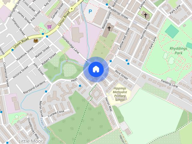 House for rent in Little Moor End, Backburn