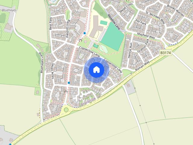 House for rent in Budlake, Devon