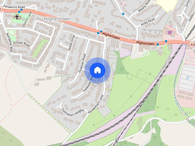House for rent in Highertown, Penweathers