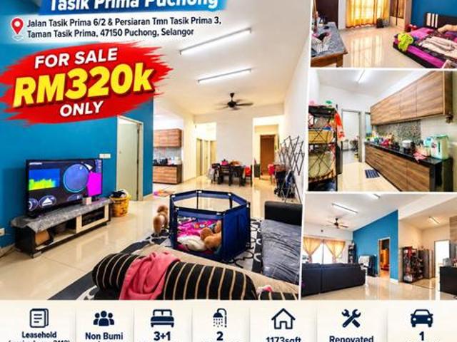 Serviced Residence for sale in Puchong, Majlis Bandaraya Subang Jaya
