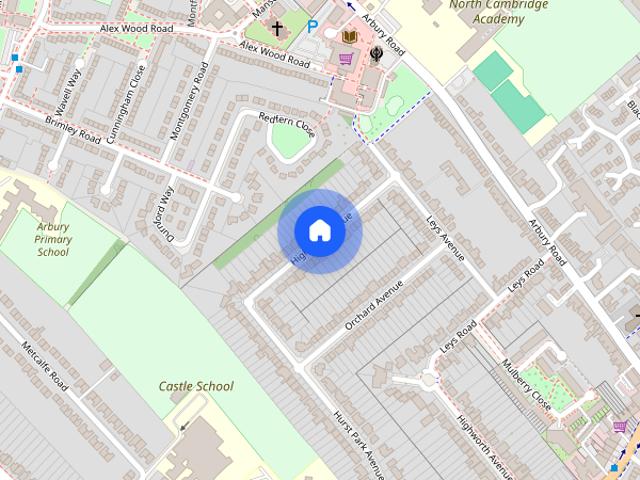 House for rent in Chesterton, Arbury