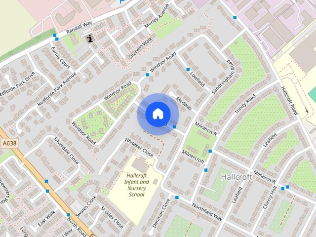 Apartment for rent in Hallcroft, Costhorpe