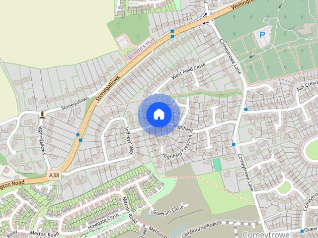 House for rent in Comeytrowe, Taunton