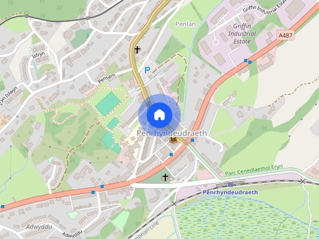 House for rent in Penrhyndeudraeth