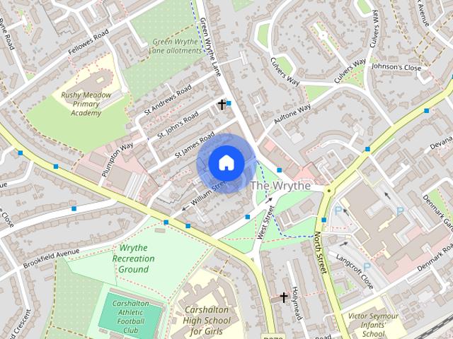 Apartment for rent in The Wrythe, Greater London