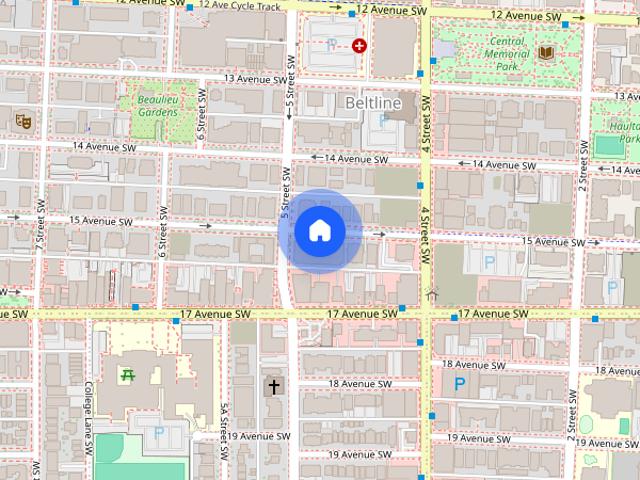 Apartment for rent in Beltline, Calgary