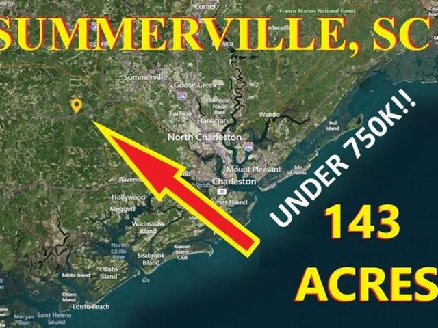 Land for sale in Ridgeville, Dorchester County
