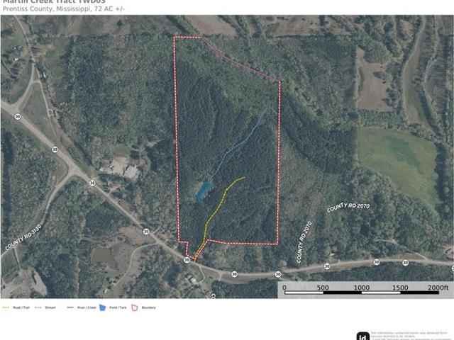 Land for sale in Booneville, Mississippi