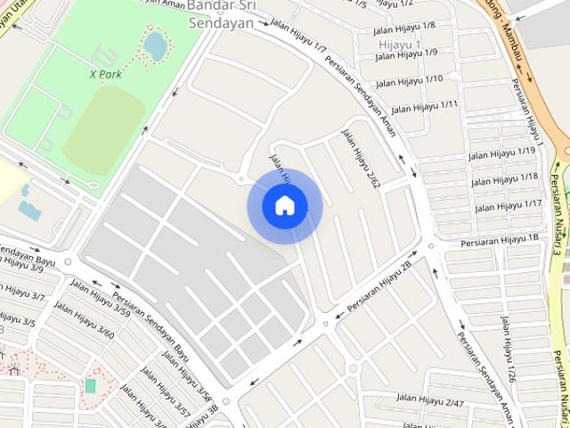 Apartment for rent in Sendayan Village, Negeri Sembilan