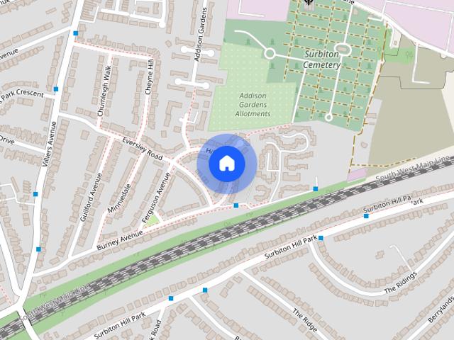 Room for rent in Berrylands, Greater London