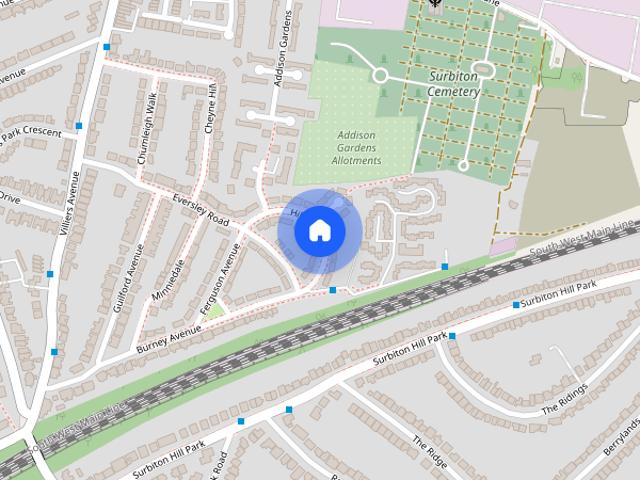 Room for rent in Berrylands, Greater London