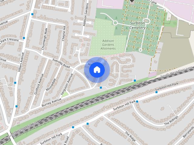 Room for rent in Berrylands, Greater London