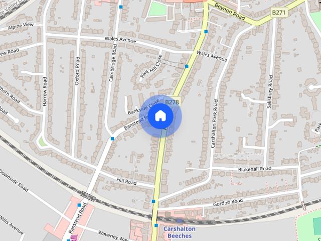 Apartment for rent in Carshalton Beeches, Greater London