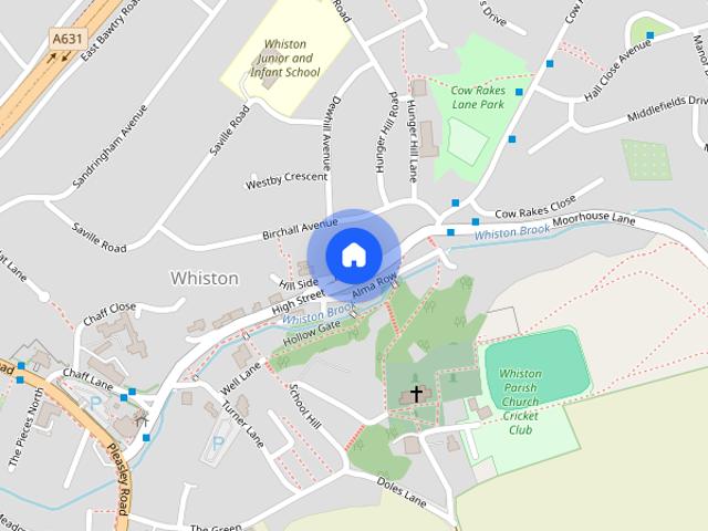 House for rent in Whiston, South Yorkshire