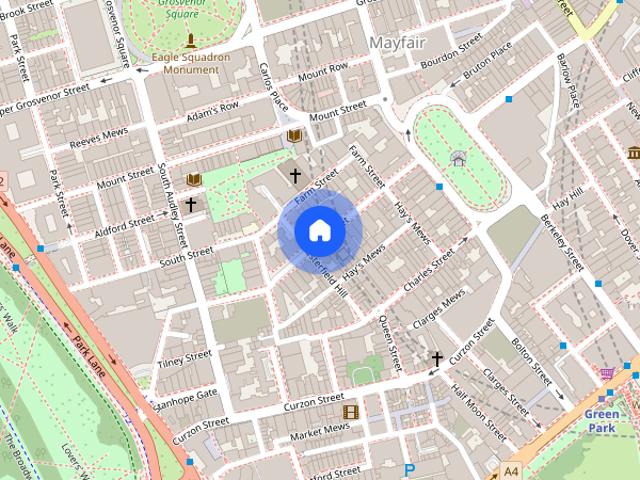 Apartment for rent in Mayfair, Greater London