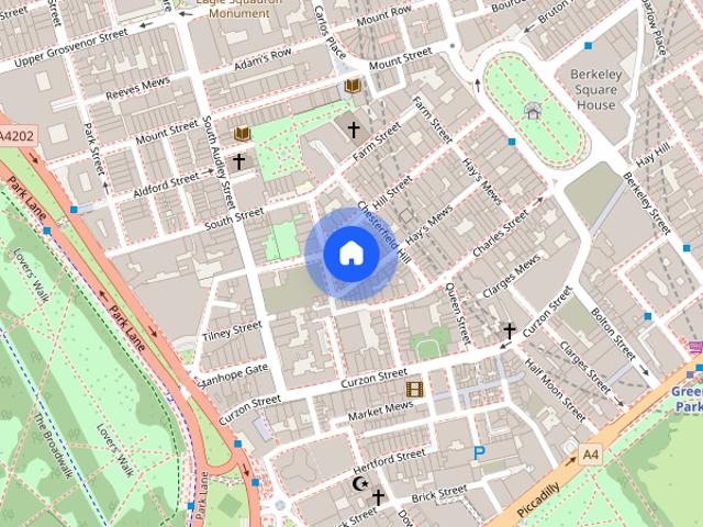 Apartment for rent in Mayfair, Greater London