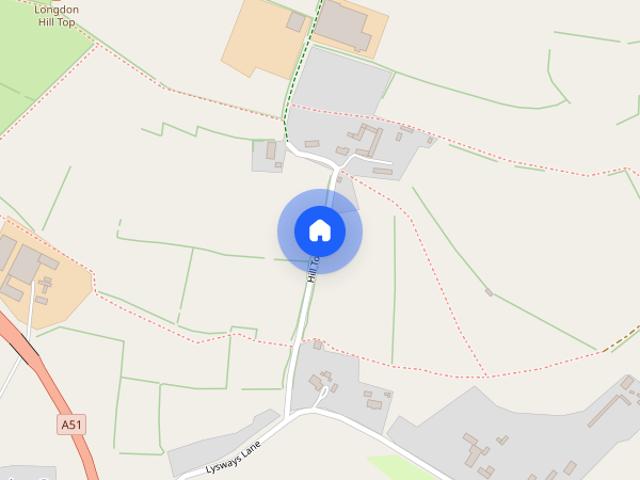House for rent in Longdon, Boley Park