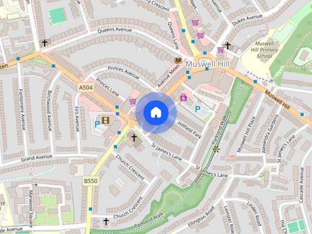 Apartment for rent in Muswell Hill, Greater London