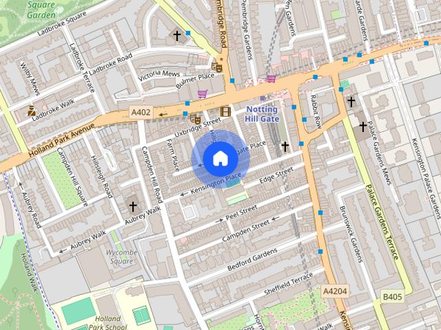 House for rent in Kensington, Notting Hill