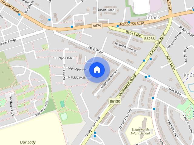 House for rent in Intack, Blackburn