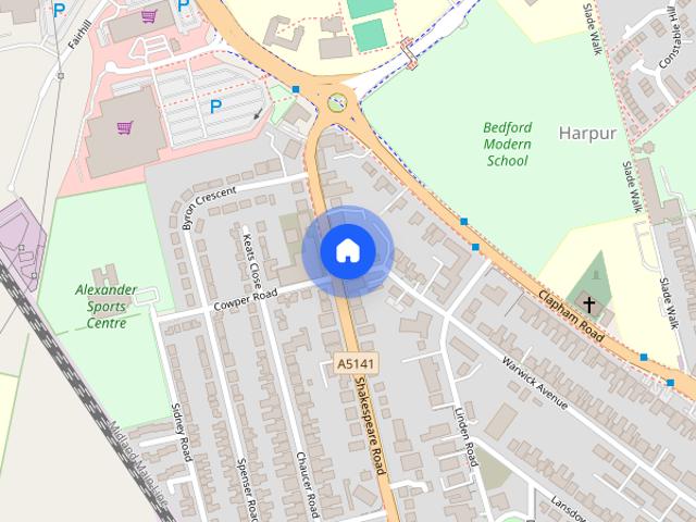 Apartment for rent in Harpur, Bedford