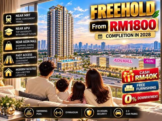 Condominium for sale in Seri Kembangan, Majlis Bandaraya Subang Jaya