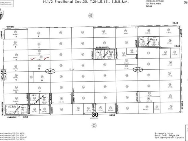 Land for sale in Landers, California