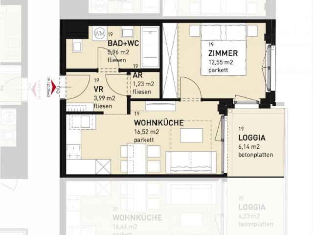 Apartment mieten in KG Oberlaa Land, Wien