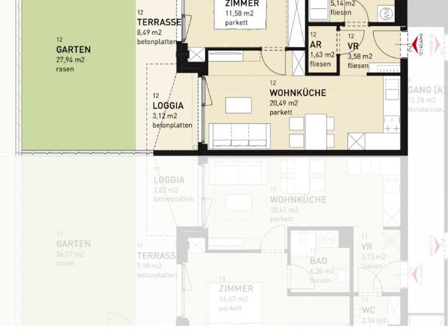 Apartment mieten in KG Oberlaa Land, Wien
