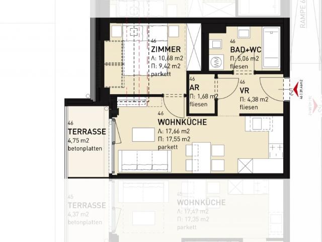 Apartment mieten in KG Oberlaa Land, Wien