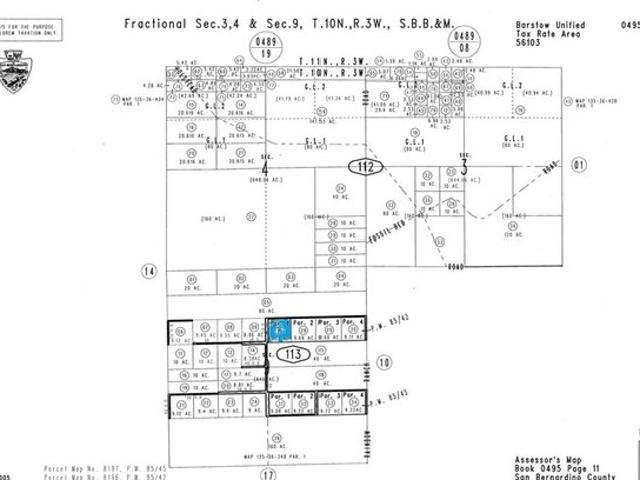 Land for sale in Hinkley, California