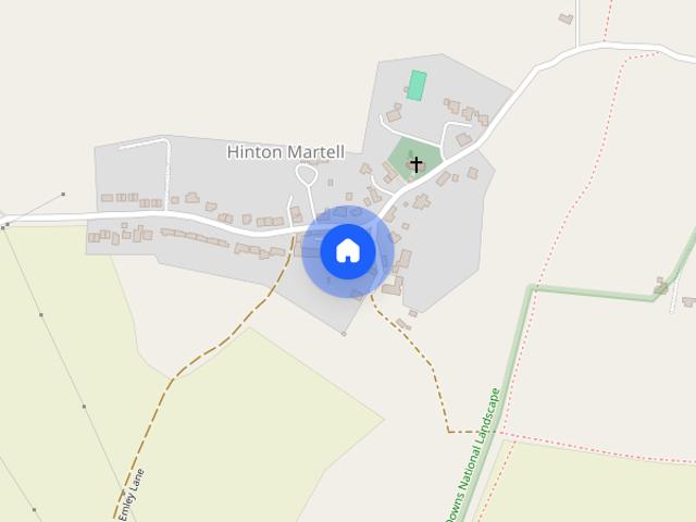 House for rent in Hinton Martell, East Dorset