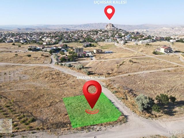 Uçhisar Beldesi, Nevşehir Merkez içerisinde satılık Arsa