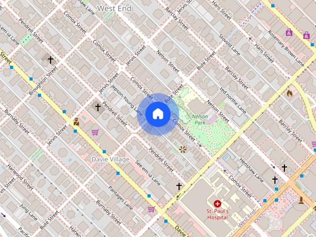 Apartment for rent in Davie Village, Vancouver