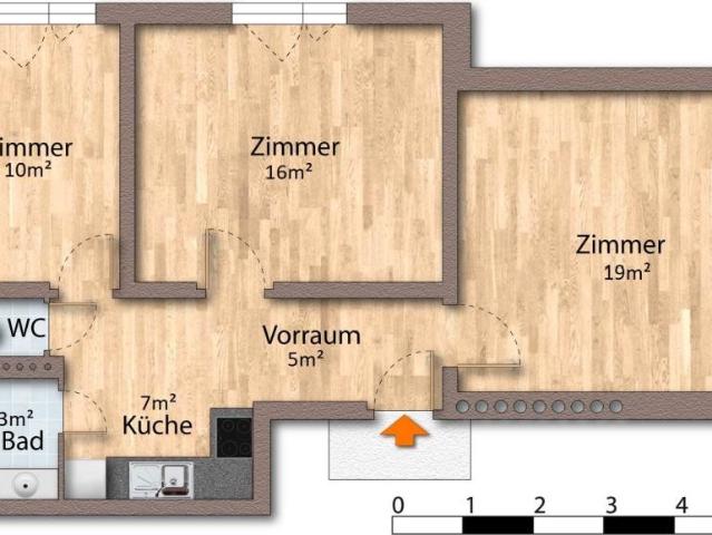 Apartment mieten in KG Brigittenau, Wien