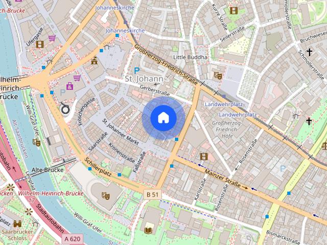Apartment mieten in St. Johann, Saarbrücken