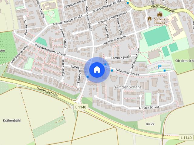 Apartment mieten in Oßweil, Ludwigsburg