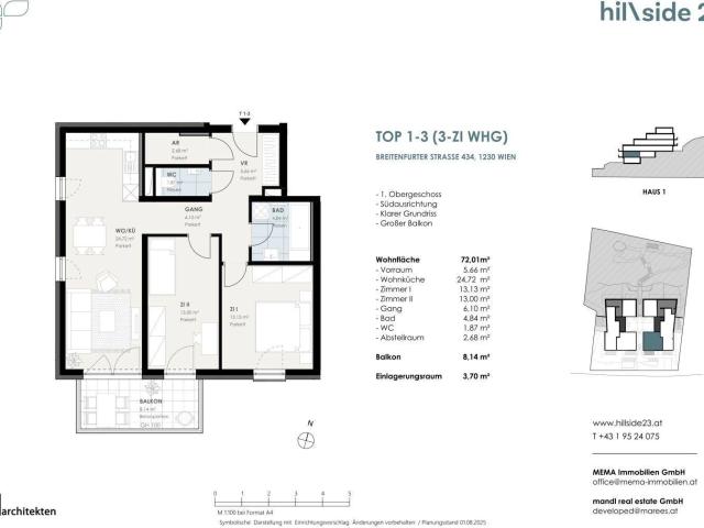 Apartment kaufen in Liesing, Wien