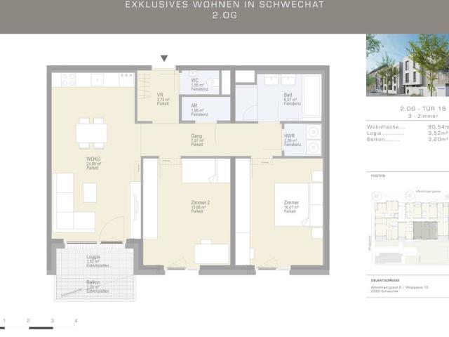 Wohnung mieten in Schwechat, Niederösterreich